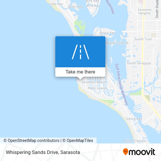 Mapa de Whispering Sands Drive