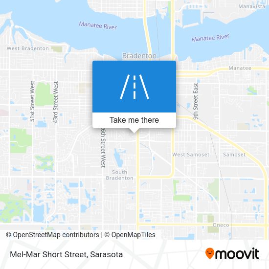 Mapa de Mel-Mar Short Street