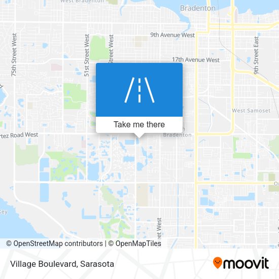 Mapa de Village Boulevard