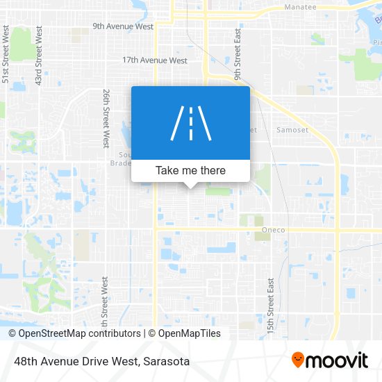 Mapa de 48th Avenue Drive West
