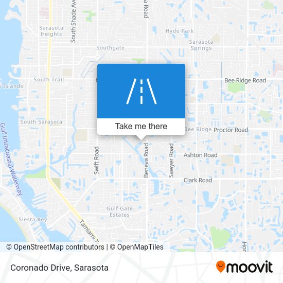 Mapa de Coronado Drive