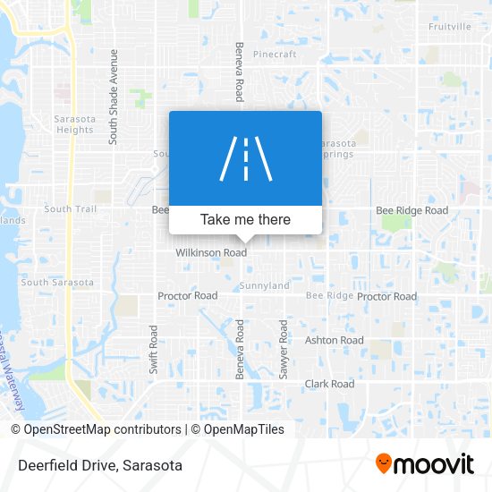 Mapa de Deerfield Drive