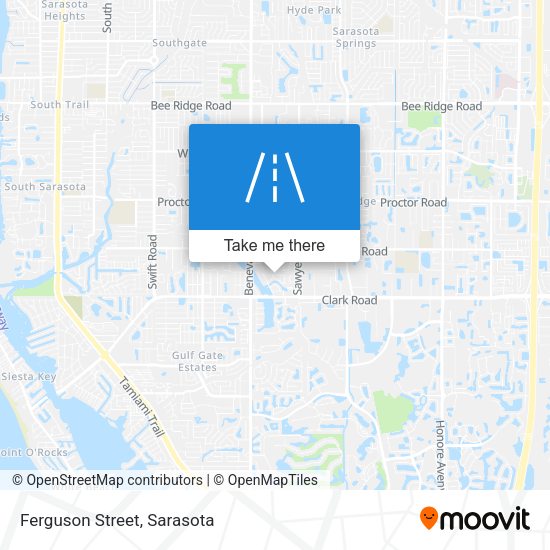 Ferguson Street map