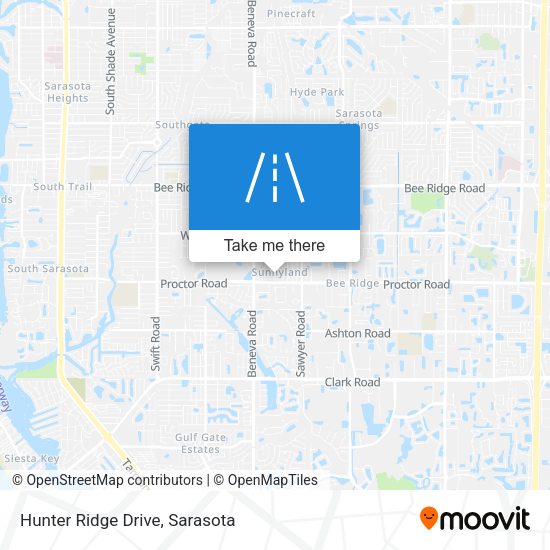 Hunter Ridge Drive map