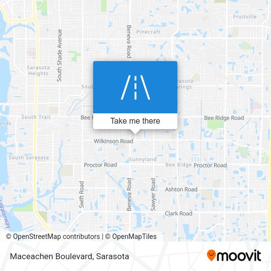 Maceachen Boulevard map