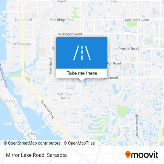 Mirror Lake Road map