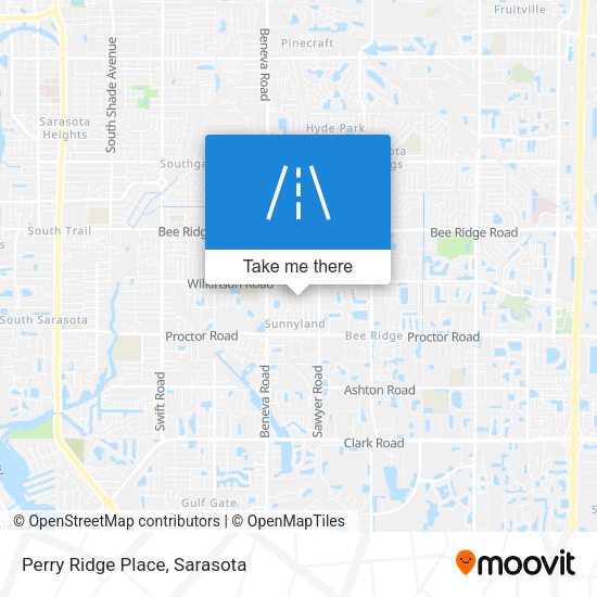 Perry Ridge Place map