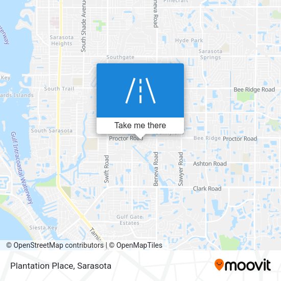 Plantation Place map