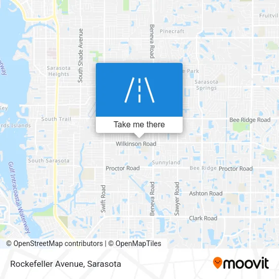 Rockefeller Avenue map