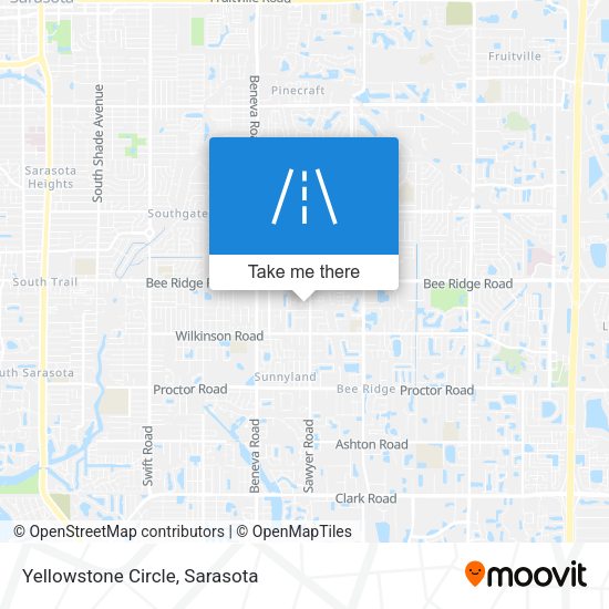 Yellowstone Circle map