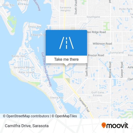 Mapa de Camilfra Drive