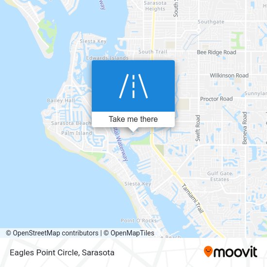 Mapa de Eagles Point Circle