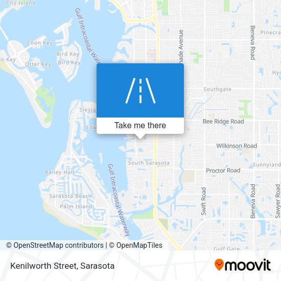 Kenilworth Street map
