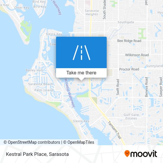 Mapa de Kestral Park Place