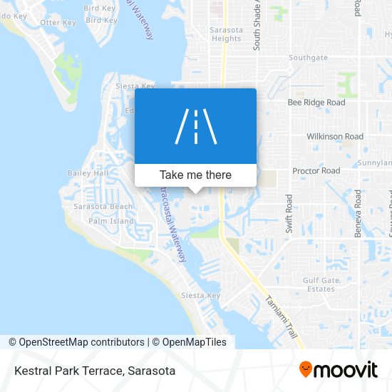 Mapa de Kestral Park Terrace