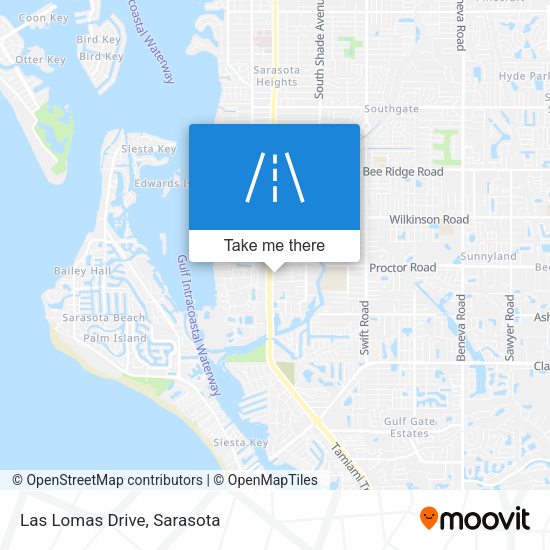 Mapa de Las Lomas Drive