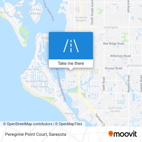 Mapa de Peregrine Point Court