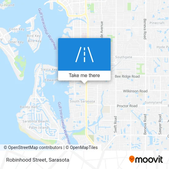 Robinhood Street map