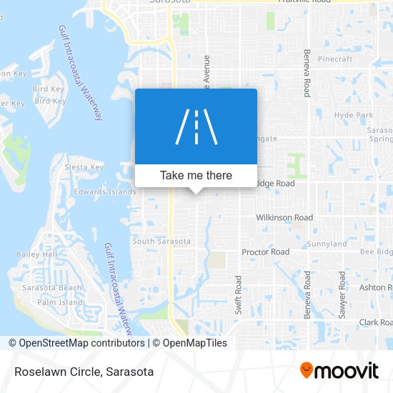 Mapa de Roselawn Circle