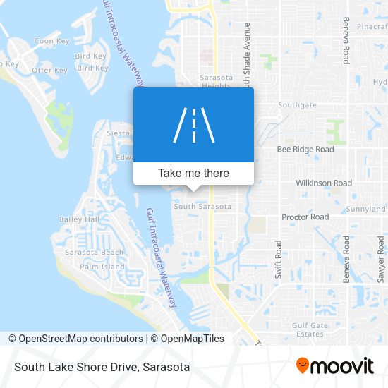 Mapa de South Lake Shore Drive