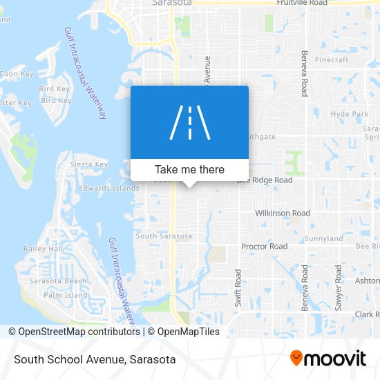 Mapa de South School Avenue