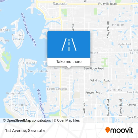 1st Avenue map