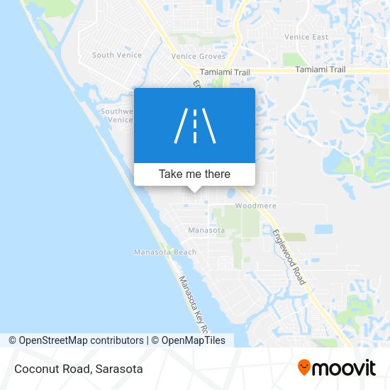 Mapa de Coconut Road