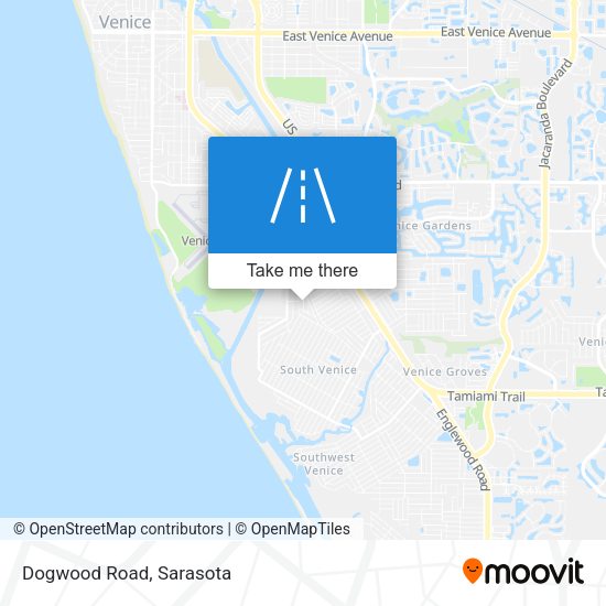 Mapa de Dogwood Road