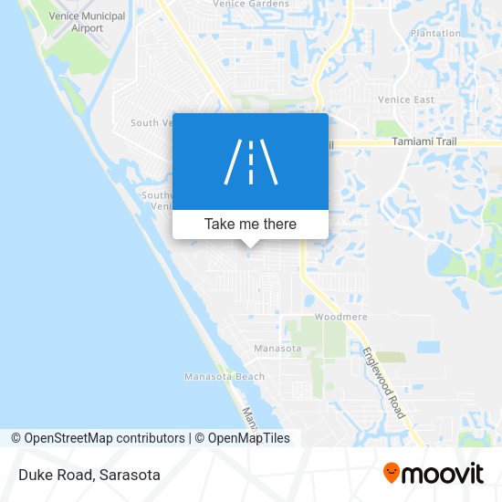 Mapa de Duke Road