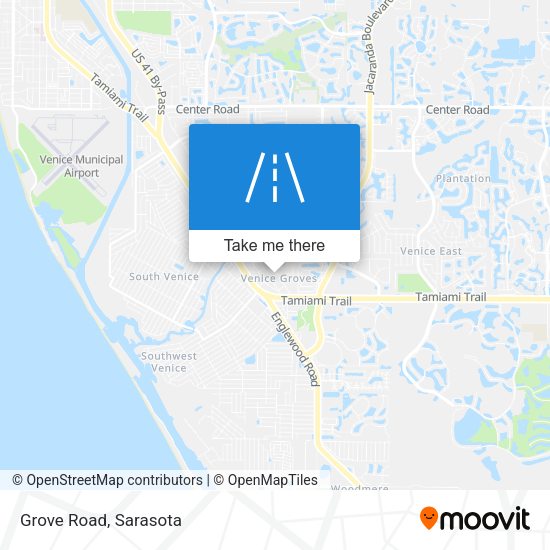 Mapa de Grove Road