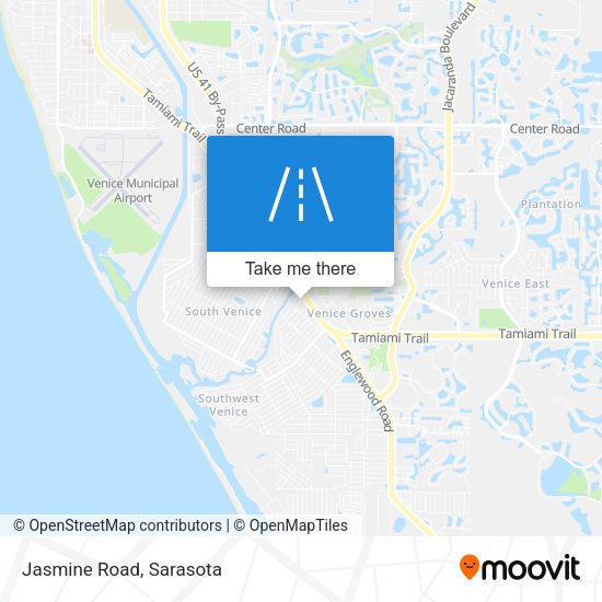 Mapa de Jasmine Road