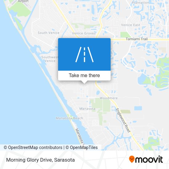 Morning Glory Drive map