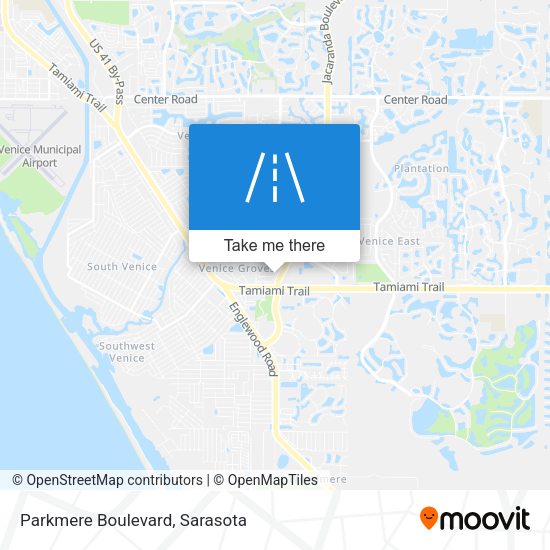 Parkmere Boulevard map