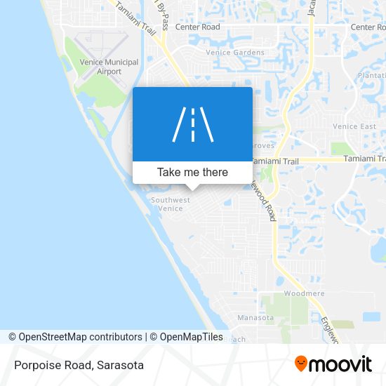 Mapa de Porpoise Road