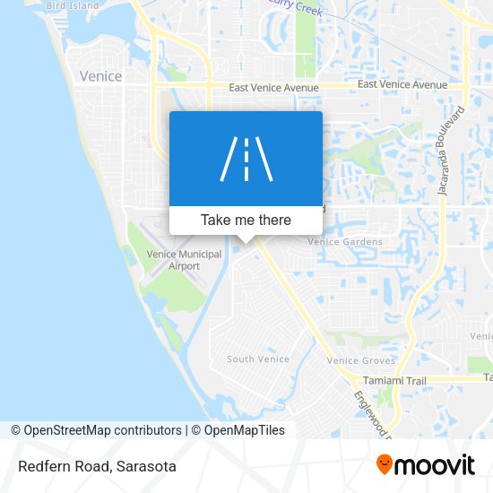 Mapa de Redfern Road