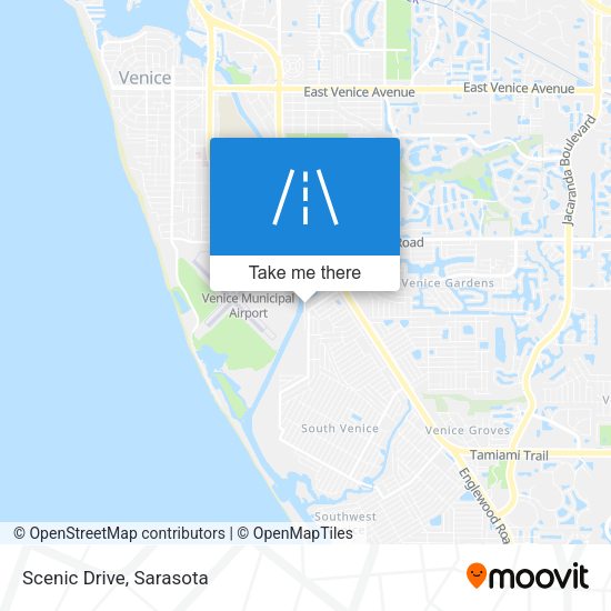 Mapa de Scenic Drive