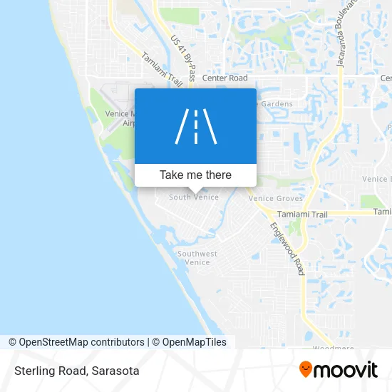 Sterling Road map