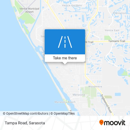 Mapa de Tampa Road