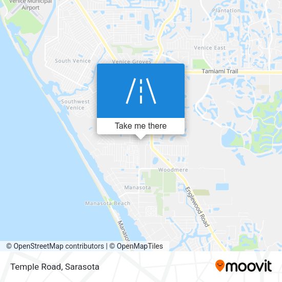 Mapa de Temple Road