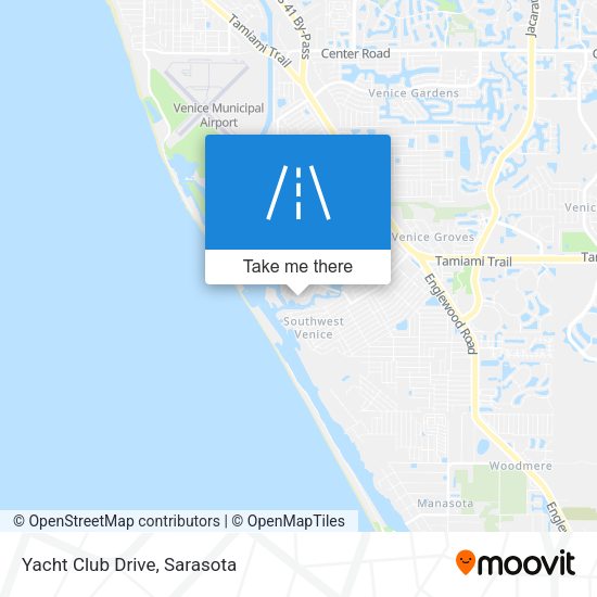 Mapa de Yacht Club Drive