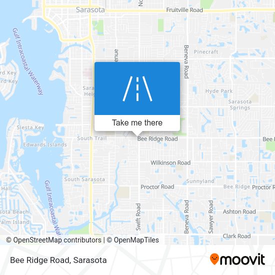 Mapa de Bee Ridge Road