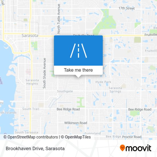 Mapa de Brookhaven Drive