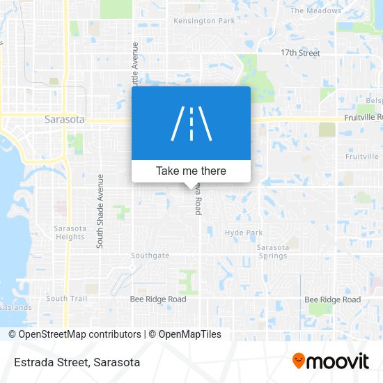 Estrada Street map