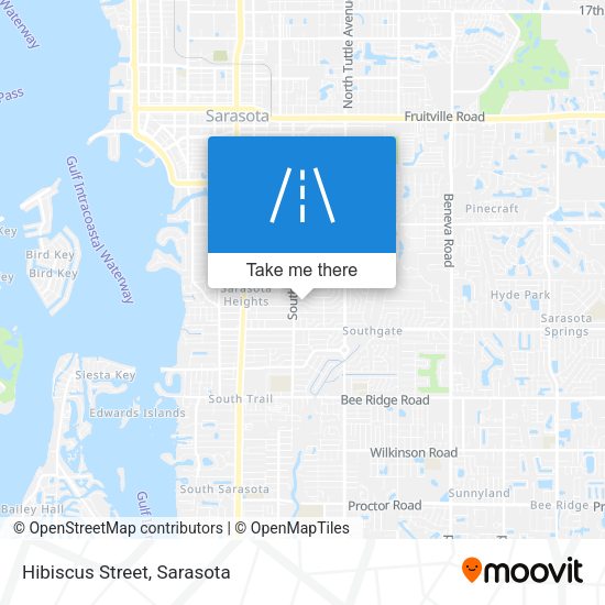 Mapa de Hibiscus Street