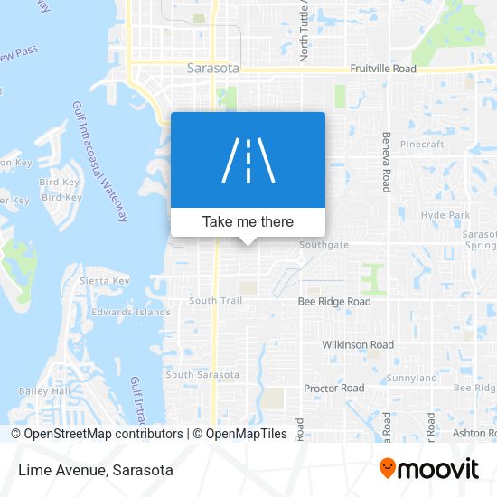 Mapa de Lime Avenue