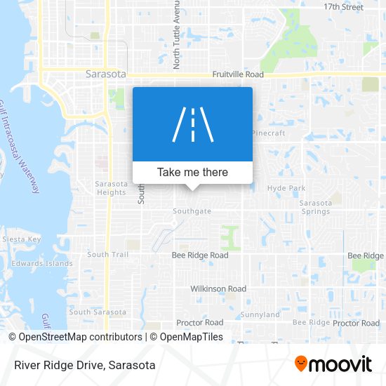 River Ridge Drive map