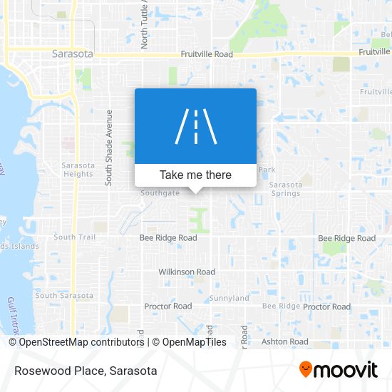 Mapa de Rosewood Place