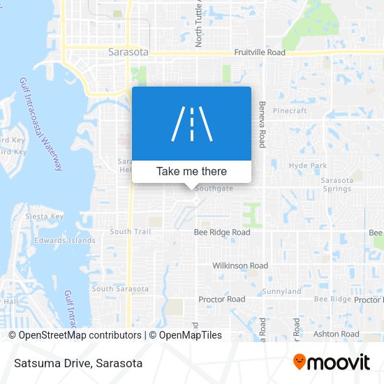 Mapa de Satsuma Drive