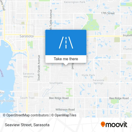 Seaview Street map