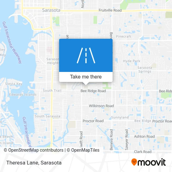 Theresa Lane map